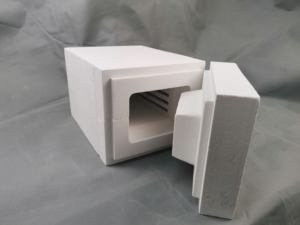 고온 1200C 1400C 1700C 내화 알루미나 세라믹 섬유 저항로 머플로 챔버 히터 - Product Image 3