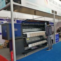Grosir terbaik murah format besar pencetak sublimasi garemat industri kecepatan tinggi/pencetak transfer sublimasi pewarna