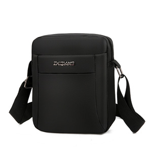 Men's Crossbody Bag Oxford Cloth <b>Mini</b> <b>Backpack</b> Black Urban Minimalism Leisure Travel Spring 2024 - Product Image 2