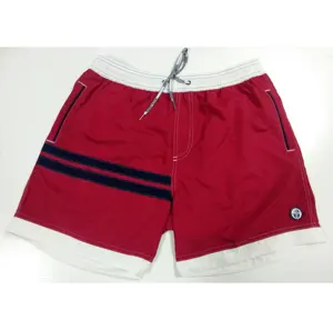 OEM Low MOQ 100% Nylon Men's Quick Dry Swim Trunks Beach Shorts Summer Hot Sale Boardshorts With Pocket&Lining