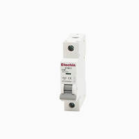 Fabricant de disjoncteur miniature professionnel Din Rail 6k AC DC 1P 63 Amp Mini commutateur MCB
