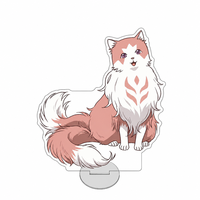 Figurine en acrylique de 15 cm Anime le Chat, support de figurine, plaque décorative de bureau, accessoires d'animation, cadeaux pour fans, porte-clés