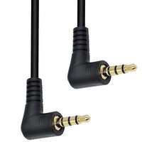Cable TRS macho Dual para mezclador de Audio, micrófono, cámara, altavoz, 3,5mm