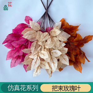 ดอกกุหลาบประดิษฐ์ 55 ซม. สีฟ้าหมอก สำหรับตกแต่งงานแต่งงาน น้ำหนักเบา ทำจากพลาสติกและผ้าไหม - Product Image 3