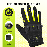 Gants LED avec 3 modes d'éclairage, unisexes, pour la conduite de nuit, la pêche, la réparation