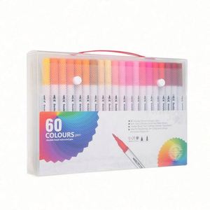 Marqueurs à double pointe Usa Mairun, 100 couleurs, marqueurs d'art aquarelle, modèle 406 - Product Image 5