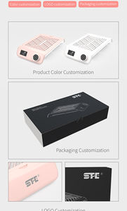 Nueva llegada potente colector de polvo de uñas filtro desechable al vacío Rosa 4500RPM <span class=keywords><strong>aspiradora</strong></span> de uñas de succión súper fuerte - Product Image 4