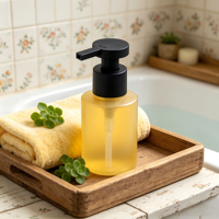 Pompe à mousse anti-déversement 28/410 (Plastique+UV) pour bouteilles de savon liquide, lavage des mains et nettoyage du visage