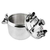 13 L 15L 22L 30L 40L Ustensiles de cuisine de haute qualité pour la maison Pot poli Autocuiseur en acier inoxydable Ustensiles de cuisine Autocuiseur