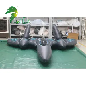 Avión inflable personalizado, avión de combate, juguetes, globo