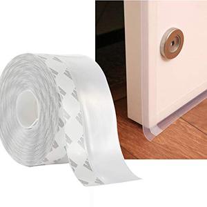 Sello inferior de Puerta de silicona autoadhesivo personalizado, tira de clima, producto de goma negro/marrón - Product Image 4
