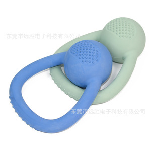 Jouets à mâcher en caoutchouc pour chiens, qualité alimentaire, taille moyenne, jouet distributeur de friandises pour chiens - Product Image 3