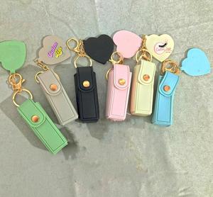 ลิปออยล์ขายดี พร้อมกระเป๋าใส่ลิปกลอสแบบมีกระจก  รับผลิตแบรนด์ส่วนตัว กระเป๋าใส่ลิปสติกพร้อมกระจกขนาดเล็ก - Product Image 1