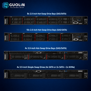 Servidor en Rack Thinksystem SR250 V3 Original, Factor de Forma 1U, PCIe 5.0, Alto Rendimiento, Computación en la Nube Empresarial, Thinksystem SR Usado - Product Image 3
