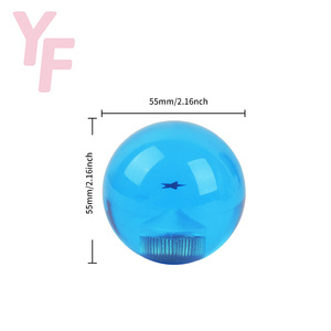 유니버설 자동 자동차 시프트 노브 희귀 스타 볼 블루 자동차 수정 크리스탈 드래곤 소원 공 속도 기어 시프트 노브 1-7 Srars - Product Image 3