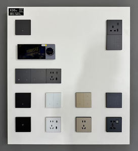 Produits électriques indiens de l'UE interrupteur intelligent <span class=keywords><strong>8</strong></span> voies 4 sens alexa interrupteur tactile intelligent panneau d'interrupteur intelligent gris or - Product Image 6