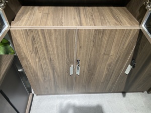 מפעל הסיטונאי ארונות אחסון ארון נעילת ארונות עץ מילוי ריהוט למשרד - Product Image 5