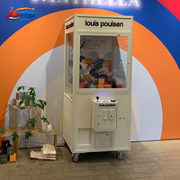 Machine de jeu d'arcade personnalisée à monnayeur, grue à peluches, distributeur de boîtes mystères, machine à griffes blanche pour jouets