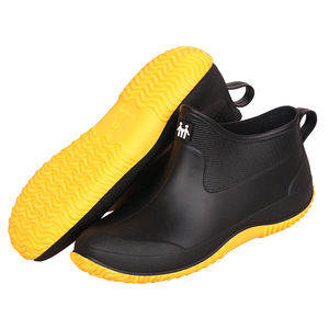 Chaussures <span class=keywords><strong>de</strong></span> <span class=keywords><strong>pluie</strong></span> étanches pour hommes, bottes basses, <span class=keywords><strong>de</strong></span> <span class=keywords><strong>grande</strong></span> <span class=keywords><strong>taille</strong></span>, pour la cuisine, la randonnée, article <span class=keywords><strong>de</strong></span> <span class=keywords><strong>pluie</strong></span>, tendance, en PVC, automne - Product Image 4