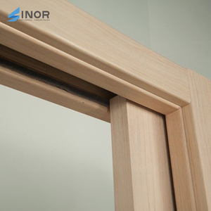 Système de glissière isolé en verre dépoli de haute qualité Johnson Dog bonne vente poche de porte moulée pour salle à manger entrepôt chambre - Product Image 6