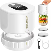 Outils de cuisine en gros, kit automatique de stockage alimentaire, couvercles de bocaux à ouverture régulière, machine de mise sous vide électrique pour bocaux