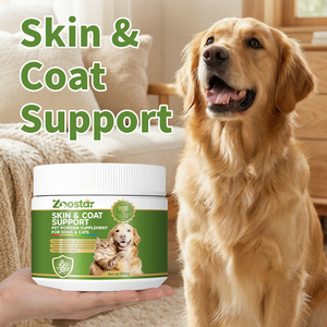 مكمل غذائي للعناية بجلد وفراء الحيوانات الأليفة للكلاب والقطط، يدعم صحة الجلد ولمعان الفراء، متاح بنظام OEM/ODM - Product Image 3