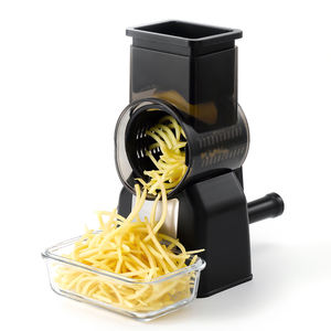 Groothandel Roterende Multifunctionele Groentetrommelsnijder Met 3 Roestvrijstalen Bladen Voor Keuken - Product Image 3