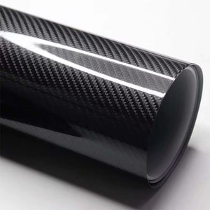 สติกเกอร์ติดรถยนต์ฟิล์ม TPU hydrophobicity 6D คาร์บอนไฟเบอร์ PPF ความเงางามเป็นพิเศษ - Product Image 6