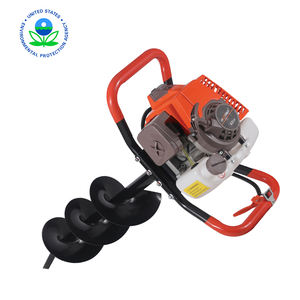 Epa Goedgekeurde Benzine Aarde Vijzel 62cc Grondgat Koppel Boormachine Commerciële Graafwerktuigen Aandrijving Aarde Vijzels Te Koop - Product Image 1