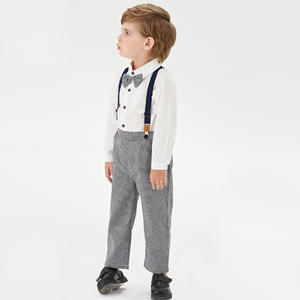 Enfant en bas âge bébé garçons Gentleman vêtements ensembles fête porter des costumes <span class=keywords><strong>pour</strong></span> un an bébé garçon KBLS-036 - Product Image 2