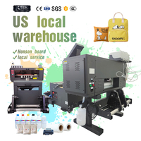 Impresora XT-DTF A3 30CM, máquina DTF con doble cabezal de impresión Epson XP600, la mejor opción para start-ups, para personalización de prendas.