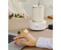 Sous-verre intelligent portable et design, refroidisseur de tasses rapide USB pour bureau, technologie TEC électrique pour eau, bière, jus, yaourt