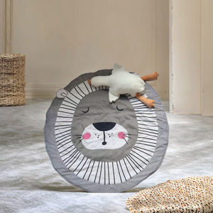 <span class=keywords><strong>Tapis</strong></span> de jeu 3D pour animaux pour nouveau-nés, 100 cm d'épaisseur, coton/polyester, <span class=keywords><strong>tapis</strong></span> rampant pour bébés et nourrissons - Product Image 3