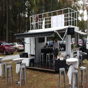 Prefab modular movable shipping container <span class=keywords><strong>cafe</strong></span> coffee house store restaurant bar for sale - Product Image 6