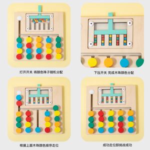 Juego Popular para Niños, Rompecabezas de Madera para el Desarrollo de la Lógica y el Pensamiento, Juego de Combinación de Colores - Product Image 3