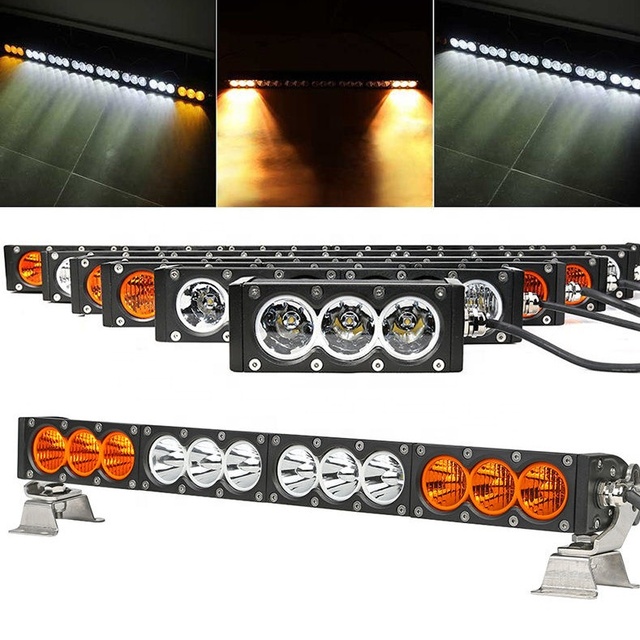 OVOVS Truck Combo Beam LED Off Road Light 22 Inch 120W LED Work Light Bar for 4x4 Off Road Vehicle Heavy Duty Truck