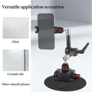 YUANYUJINGMI Kit de Ventosas de Alta Resistencia de <span class=keywords><strong>6</strong></span> Pulgadas 360 °   Soporte Giratorio para Coche Compatible con DJI <span class=keywords><strong>Osmo</strong></span> Insta360 X5 - Product Image 2