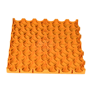 Panneaux de sol de <span class=keywords><strong>garage</strong></span> modernes en PP à clic professionnels de 50x50 cm, design graphique pour les événements et les locations - 4 cm d'épaisseur, revêtement antidérapant - Product Image 5