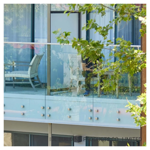Garde-corps <span class=keywords><strong>en</strong></span> verre trempé à montage latéral <span class=keywords><strong>pour</strong></span> <span class=keywords><strong>terrasse</strong></span> de villa ou de résident <span class=keywords><strong>Balustrade</strong></span> <span class=keywords><strong>en</strong></span> verre sans cadre ACE - Product Image 3
