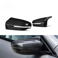 Coque de rétroviseur latéral en fibre de carbone de remplacement pour BMW Série 5 F90 M5 2018-2019