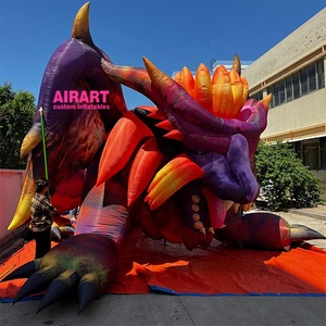 Rồng Bơm Hơi Khổng Lồ Hình Động Vật Bên Ngoài Trang Trí Rồng Bơm Hơi Cỡ Lớn - Product Image 3