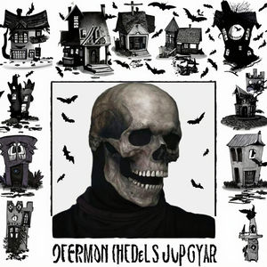 Máscara de Halloween de <span class=keywords><strong>Terror</strong></span> para Fiesta, Disfraz de Cosplay con Boca Móvil, Máscaras de Calavera de Látex de Alta Calidad - Product Image 3