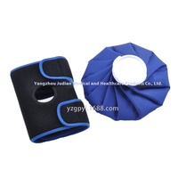 Usine En Gros Chaud & Froid Packs Tissu Sac De Glace Wrap Genou Cheville Poignet Protecteurs Ceinture Fixe Protecteur De Glace Genouillère