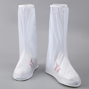 Copriscarpe Antipioggia da Uomo e da Donna, Stivali Impermeabili Unisex Leggeri e Morbidi <span class=keywords><strong>con</strong></span> Design a Fibbia Elastica e Suola Spessa Resistente all'Usura - Product Image 2