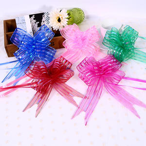 <span class=keywords><strong>2022</strong></span> Año 30 # Organza Pull Bow Christmas Gift Wrap Bow Lustre Pull Bow. - Product Image 2