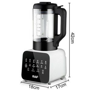 Extracteur de jus multifonctionnel transfrontalier standard européen RAF, machine à jus automatique pour fruits et légumes, appareil de cuisine en verre - Product Image 6