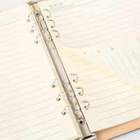 Carnets à reliure annulaire A5 de qualité supérieure avec logo personnalisable Carnets d'affaires B5 Pages détachables Livres de disques de conférence en gros