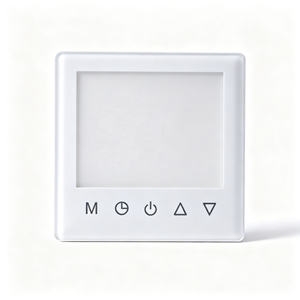 Panneau de commande mural OEM personnalisé en PC, résistant à l'huile, pour chauffage de salle de bain, avec clavier tactile et écran adhésif imprimé - Product Image 4