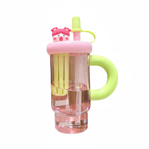 Large Capacity Heat-Resistant High Quality Plastic Cup Cute Summer Ice <b>Bucket</b> Teapot for Back to School - Product Image 1