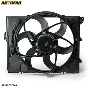 AUTOFAB-radiador o condensador ventilador de refrigeración de la Asamblea para BMW 128i 325i 328i Z4 330i 330Xi N52 08-10 AF-RCFSE90A